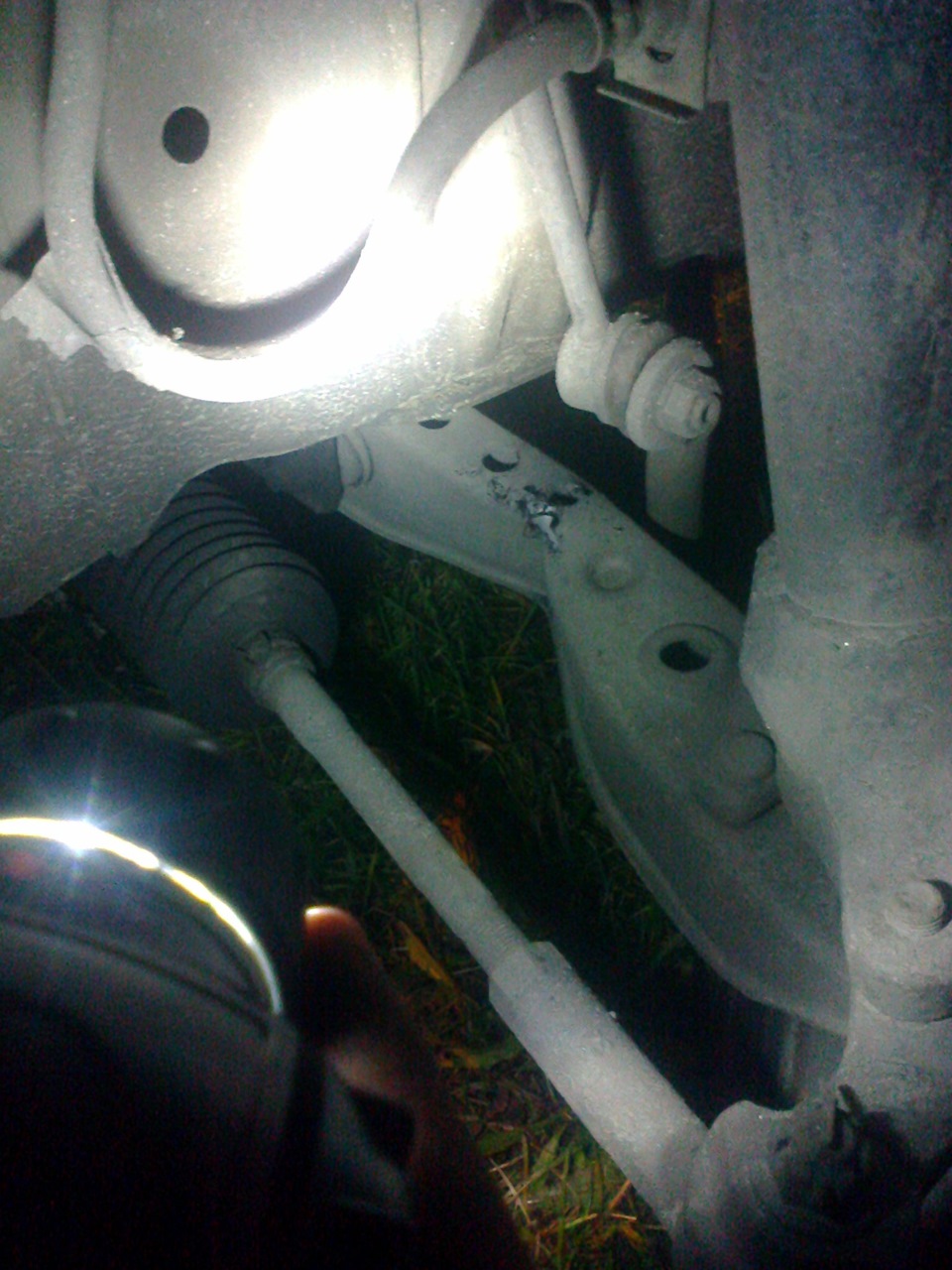 поцеловал передним колесом бордюр — Toyota Mark II (80), 2 л, 1992 года ...