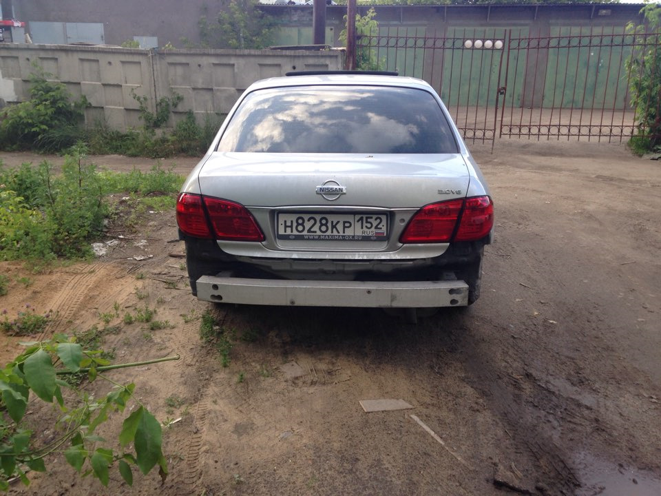 Вот итог…это я про задние фары:) — Nissan Maxima QX (A33), 3 л, 2002 ...