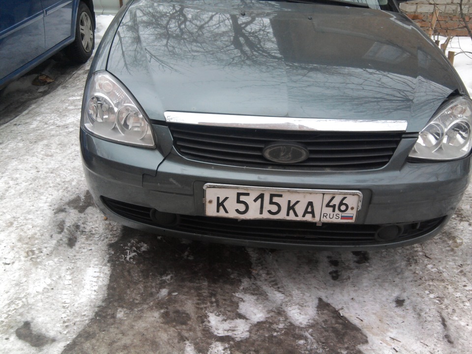 Ну вот такая она стала. — Lada Приора седан, 2008 года | ДТП | DRIVE2