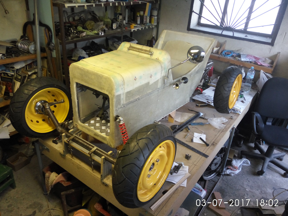 TninoFull-Drive2 Vintage Cream ！ Продолжаем.Как то так.4 — Vintage Cycle Kart, 0,5 л, 2017 года