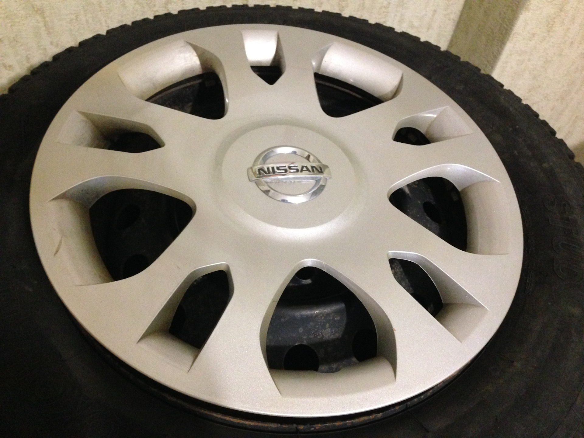 Продам комплект зимних колес (Москва) — Nissan Almera Classic (B10), 1 ...