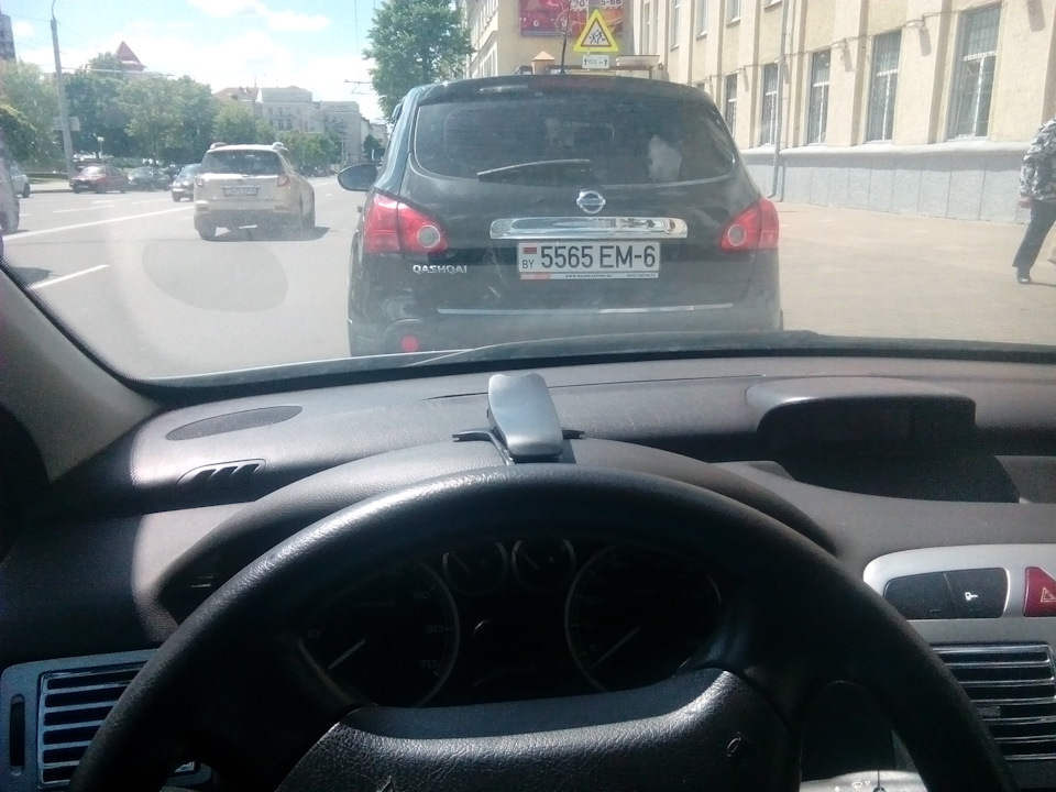 Самый лучший держатель телефона — Peugeot 307, 1,6 л, 2004 года ...