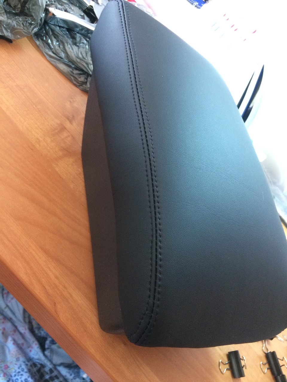 Перетяжка руля и подлокотника - Nissan Teana (J31), 2 л, 2007 года стайлинг DRIV