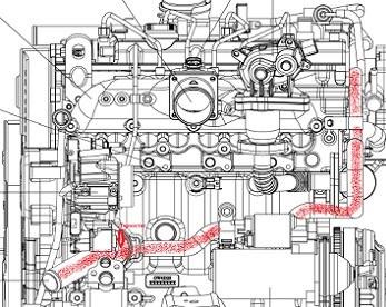 Схема системы охлаждения двигателя ховер н5 дизель