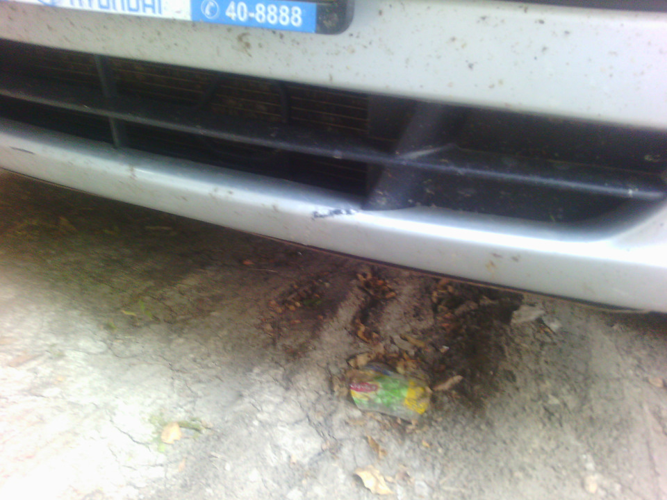 Сделали бампер — Hyundai Getz, 1,4 л, 2008 года | своими руками | DRIVE2