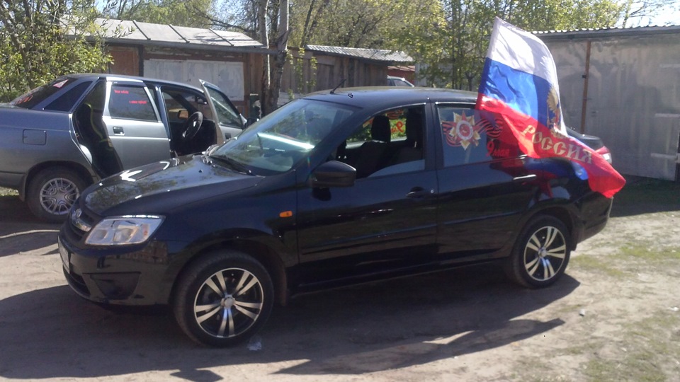 По гарантии к оф.диллеру — Lada Гранта лифтбек, 1,6 л, 2015 года ...