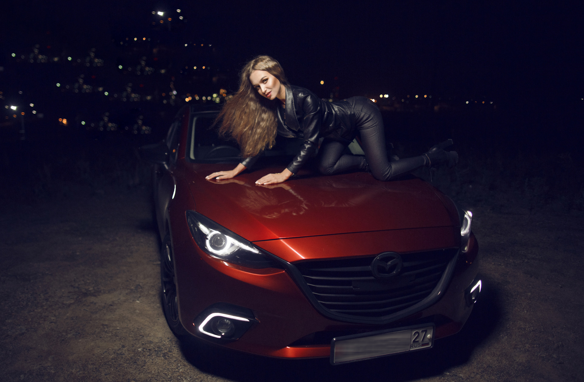 Фотосессия, ночь, фонари=) Часть1 — Mazda Axela (3G), 1,5 л, 2014 года |  фотография | DRIVE2