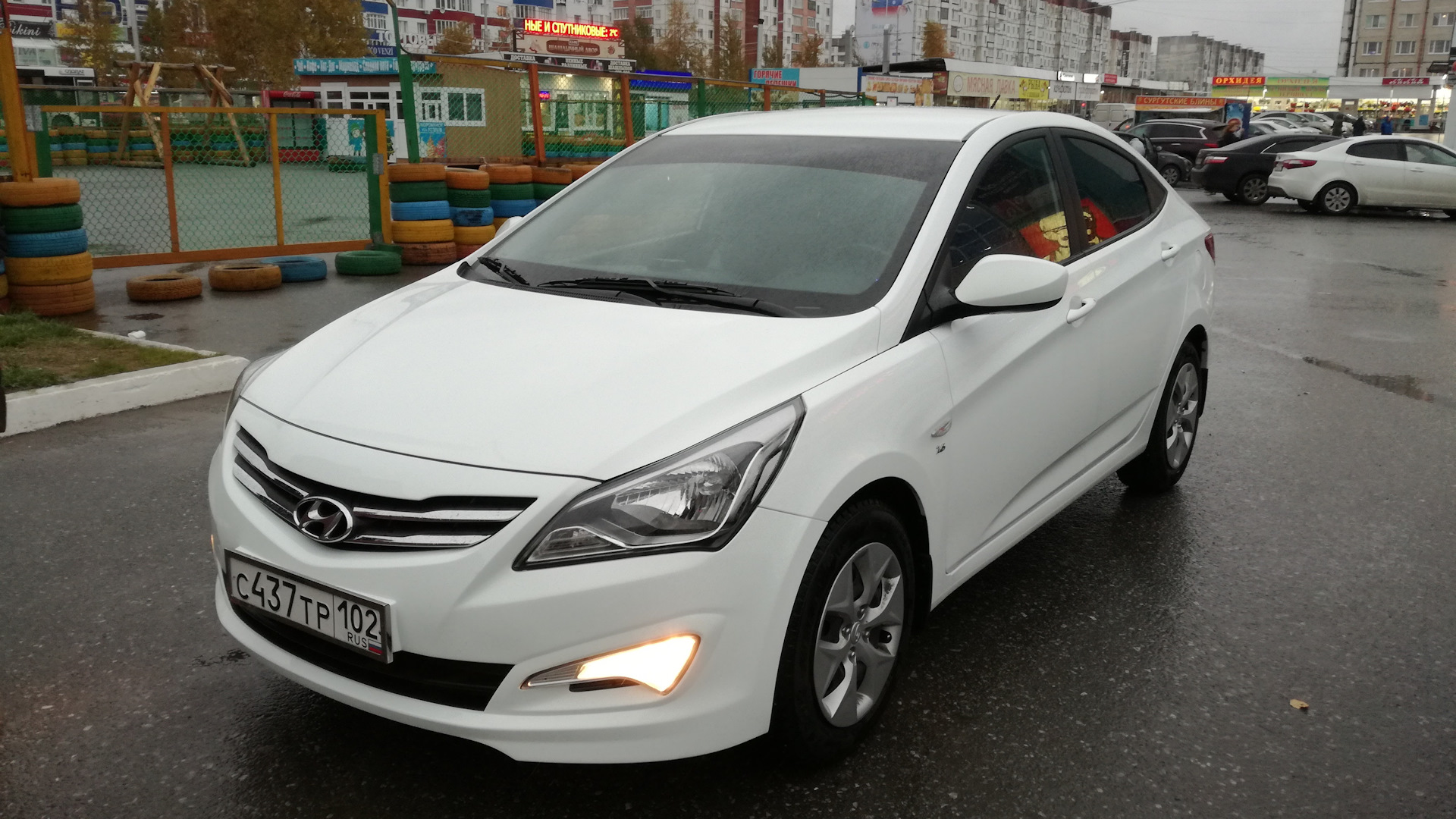 Hyundai Solaris 1.6 бензиновый 2016 | Снежная королева на DRIVE2