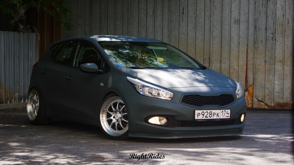 kia ceed stance