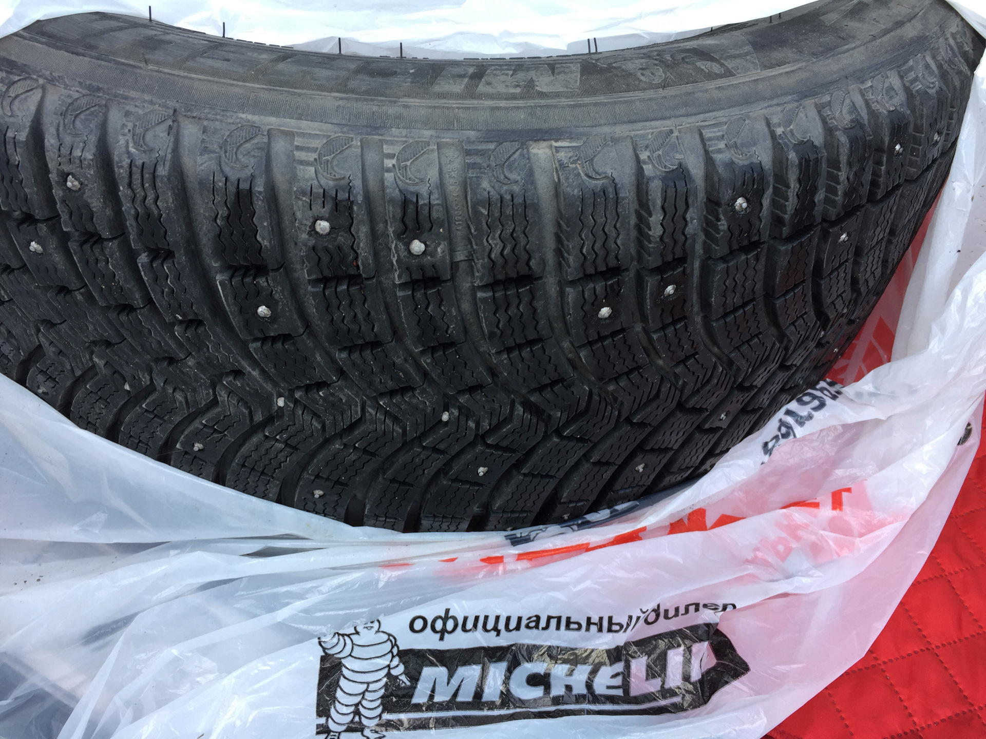 Шины MICHELIN Latitude X-Ice North 2+ — Volkswagen Touareg (2G), 3 л ...