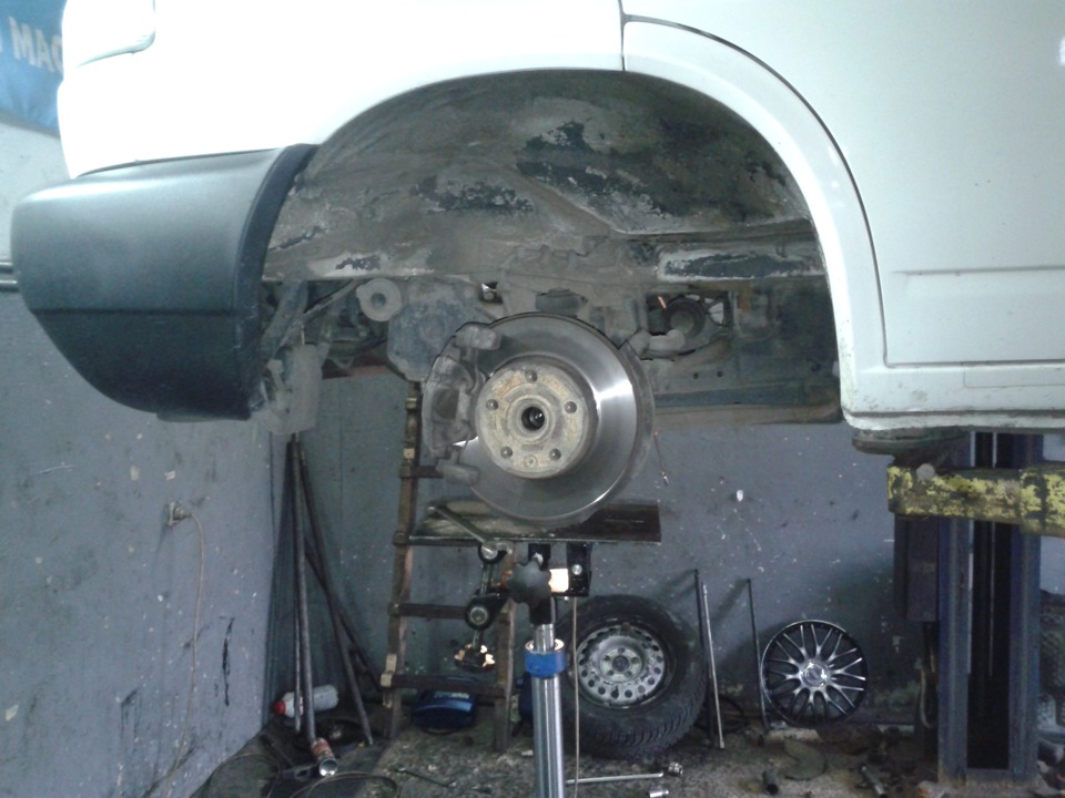 Деньги потрачены, дело сделано! — Volkswagen Transporter T4, 2,5 л ...