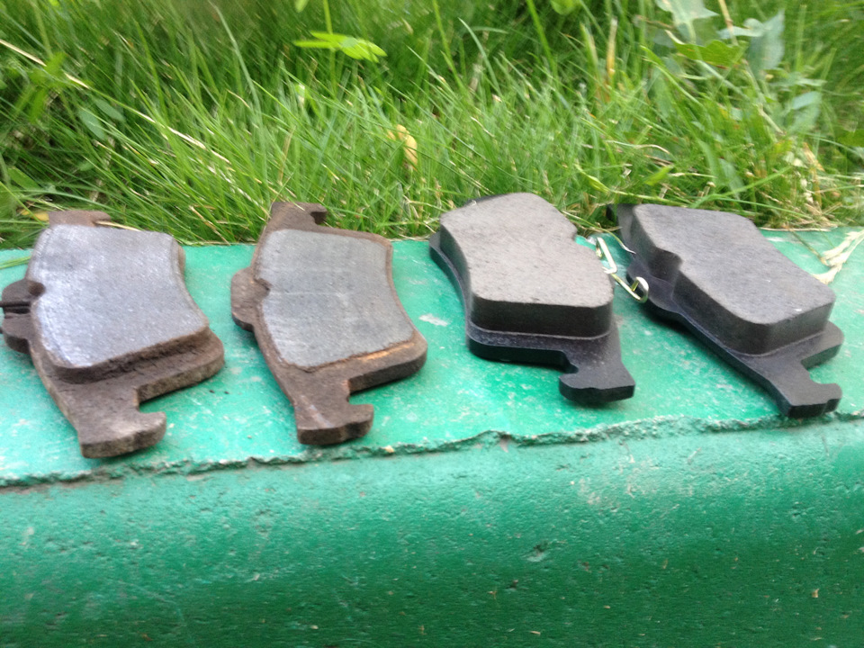 Замена колодок задних — DRIVE2