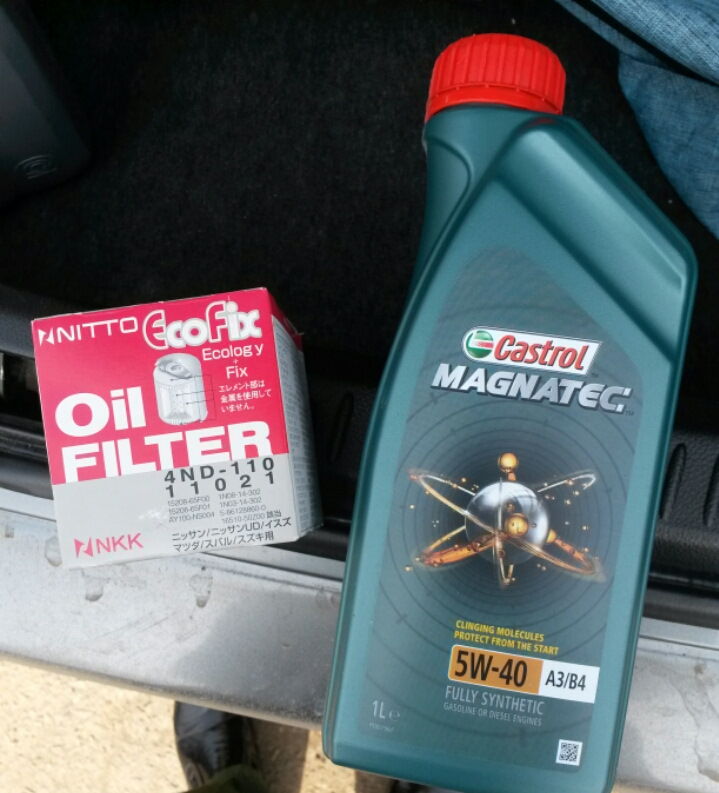 Масло и фильтр — Nissan Primera (P12), 1,8 л, 2004 года | расходники ...