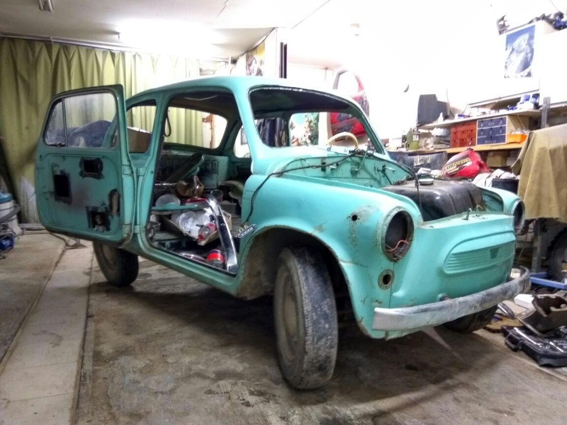 Ура сдвинулось. Чем заменить родные амортизаторы? — ЗАЗ 965, 0,7 л ...