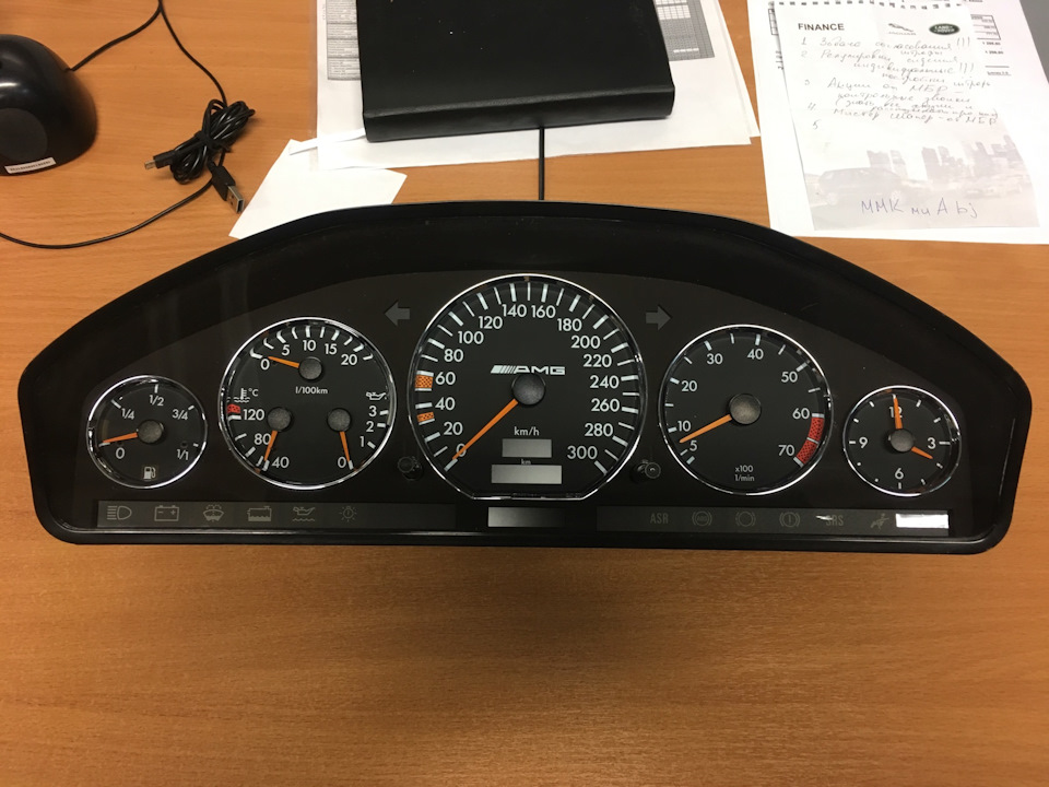 Приборная панель W140 - DRIVE2