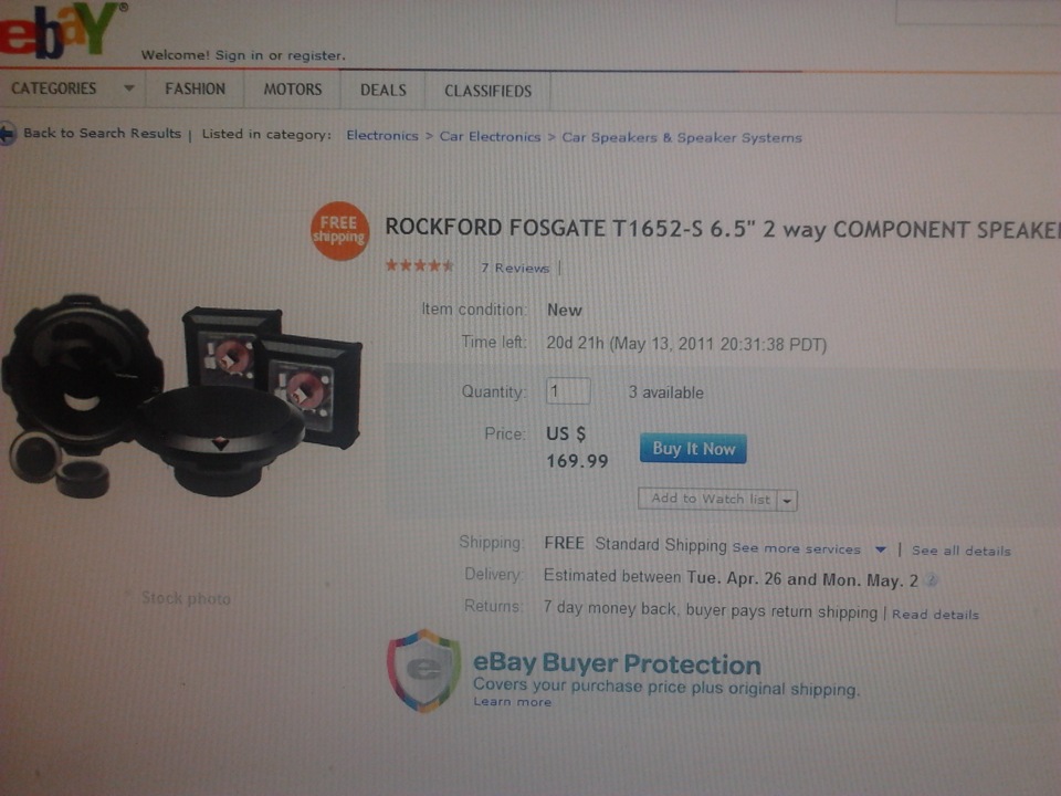 rockford speakers price