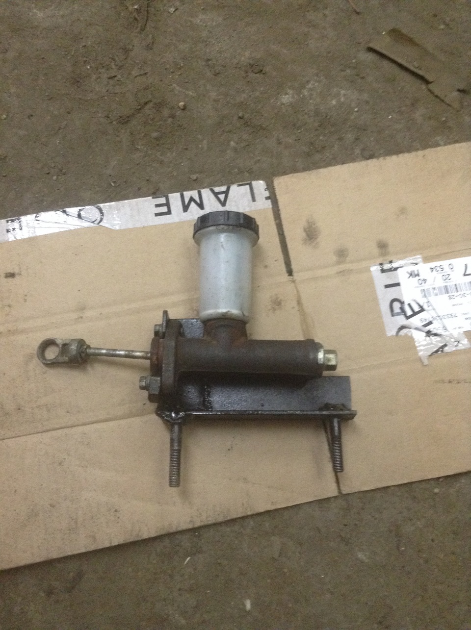 Гидравлический ручник — РАФ 2203, 2,4 л, 1995 года | своими руками | DRIVE2