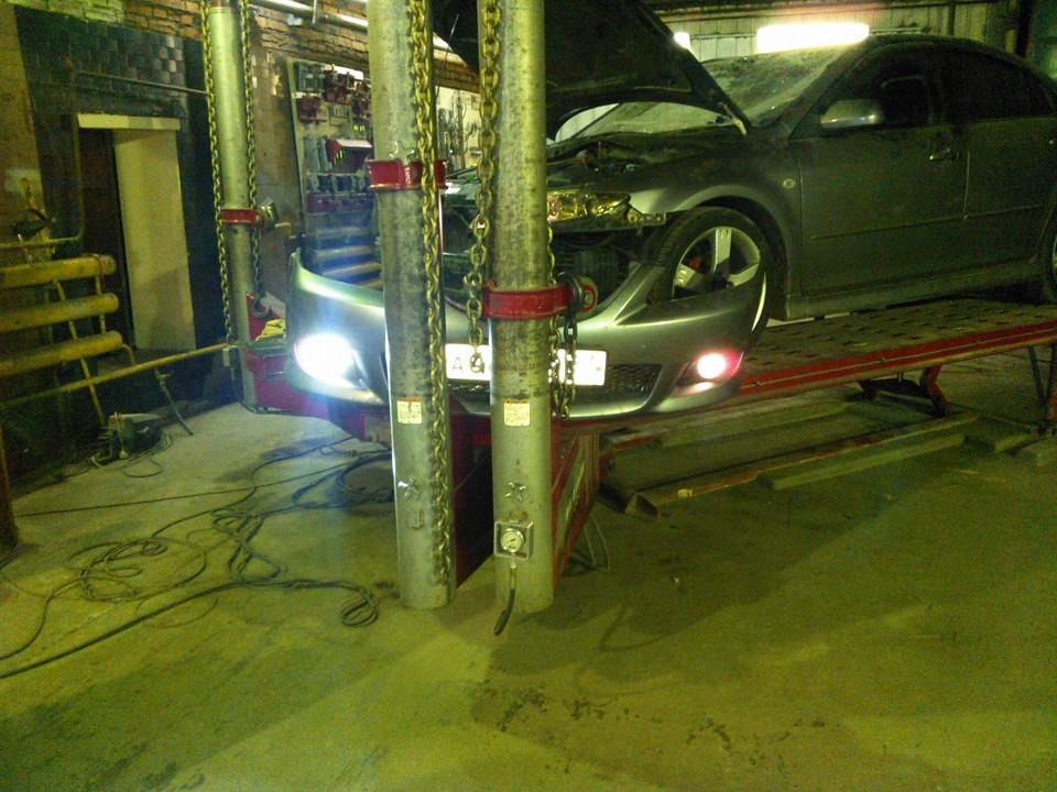 Установка ксенона — Mazda Atenza (1G), 2,3 л, 2003 года | стайлинг | DRIVE2