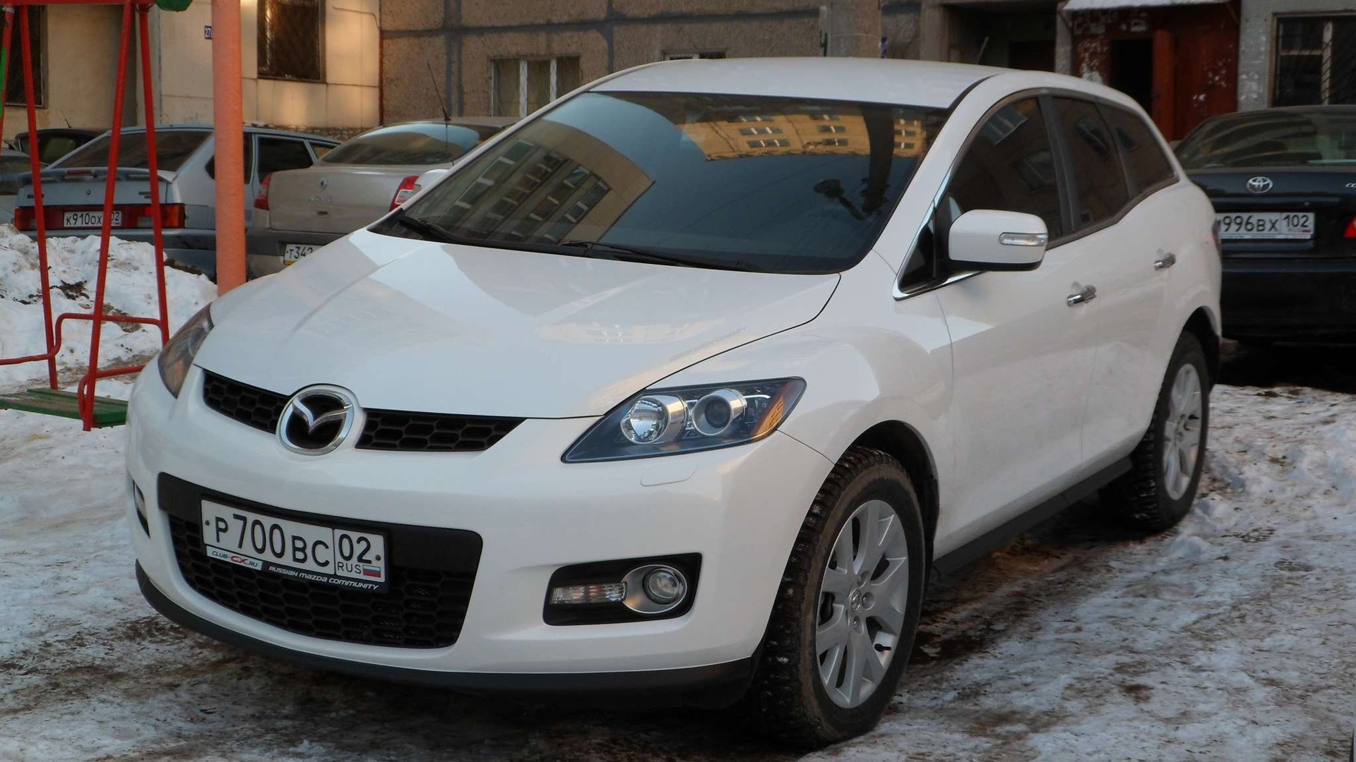 Mazda CX-7 2.3 бензиновый 2008 | cristal white sportic =) на DRIVE2