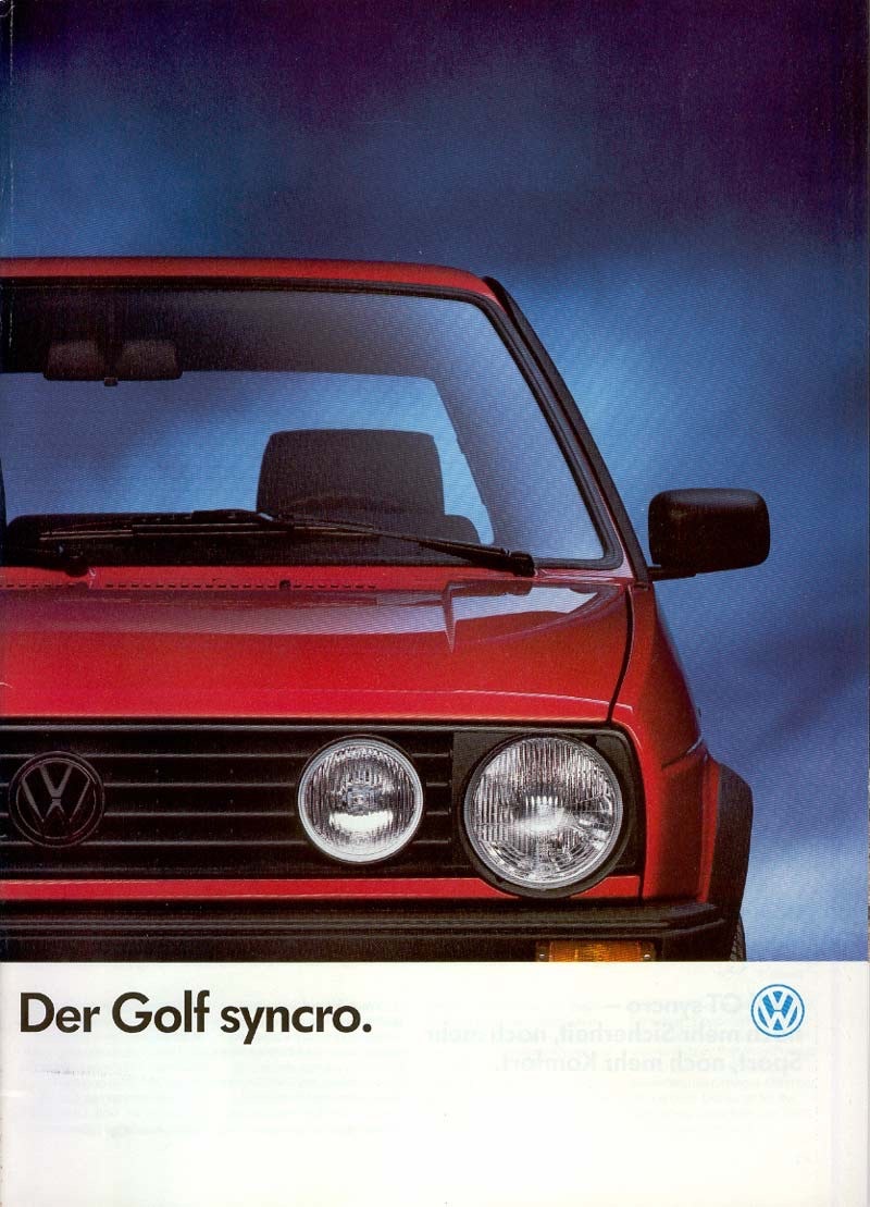 VW Golf 2 Syncro