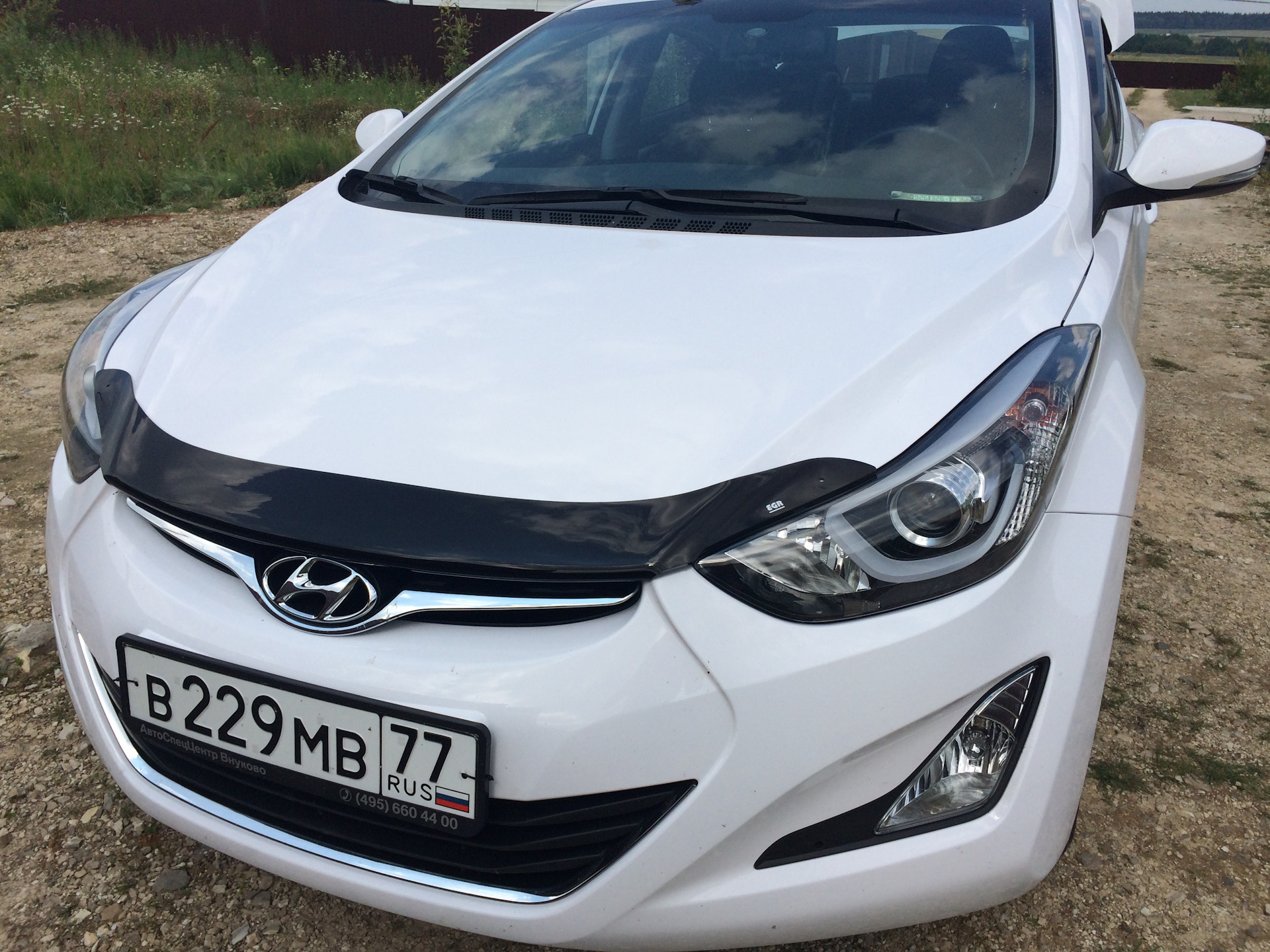 Дефлектор hyundai elantra