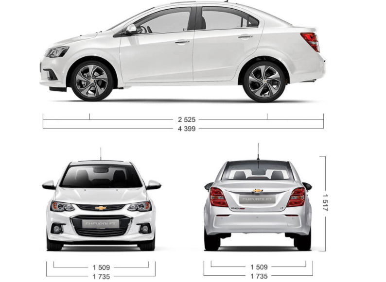 hyundai solaris чертеж