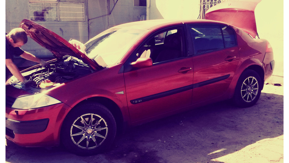 #2.Не включается 1 и 2 МКПП — Renault Megane II, 1,6 л., 2004 года ...