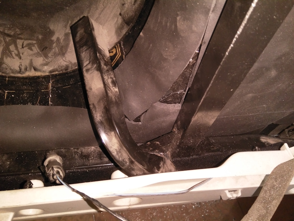 усиление каркаса двери — Renault Scenic RX4