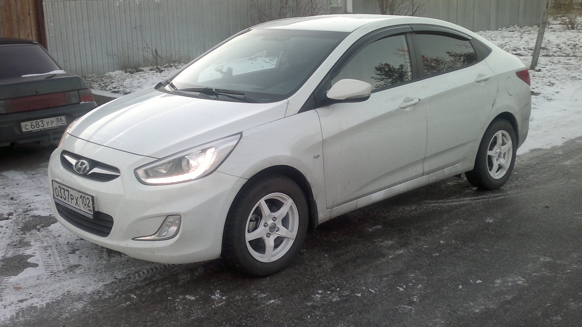 Hyundai Solaris 1.6 бензиновый 2013 | на DRIVE2