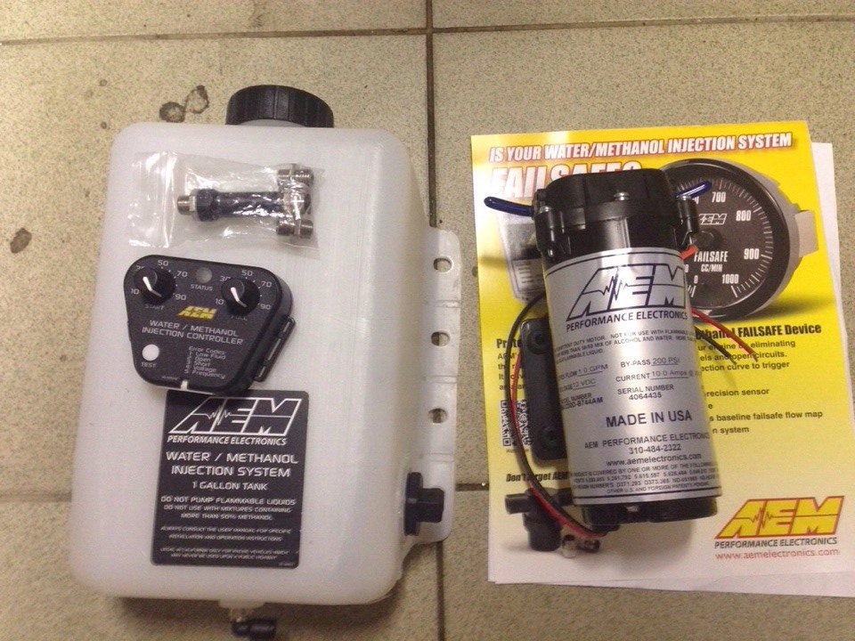 впрыск воды метанола фирмы AEM — Subaru Impreza WRX STI (GD), 2,5 л ...