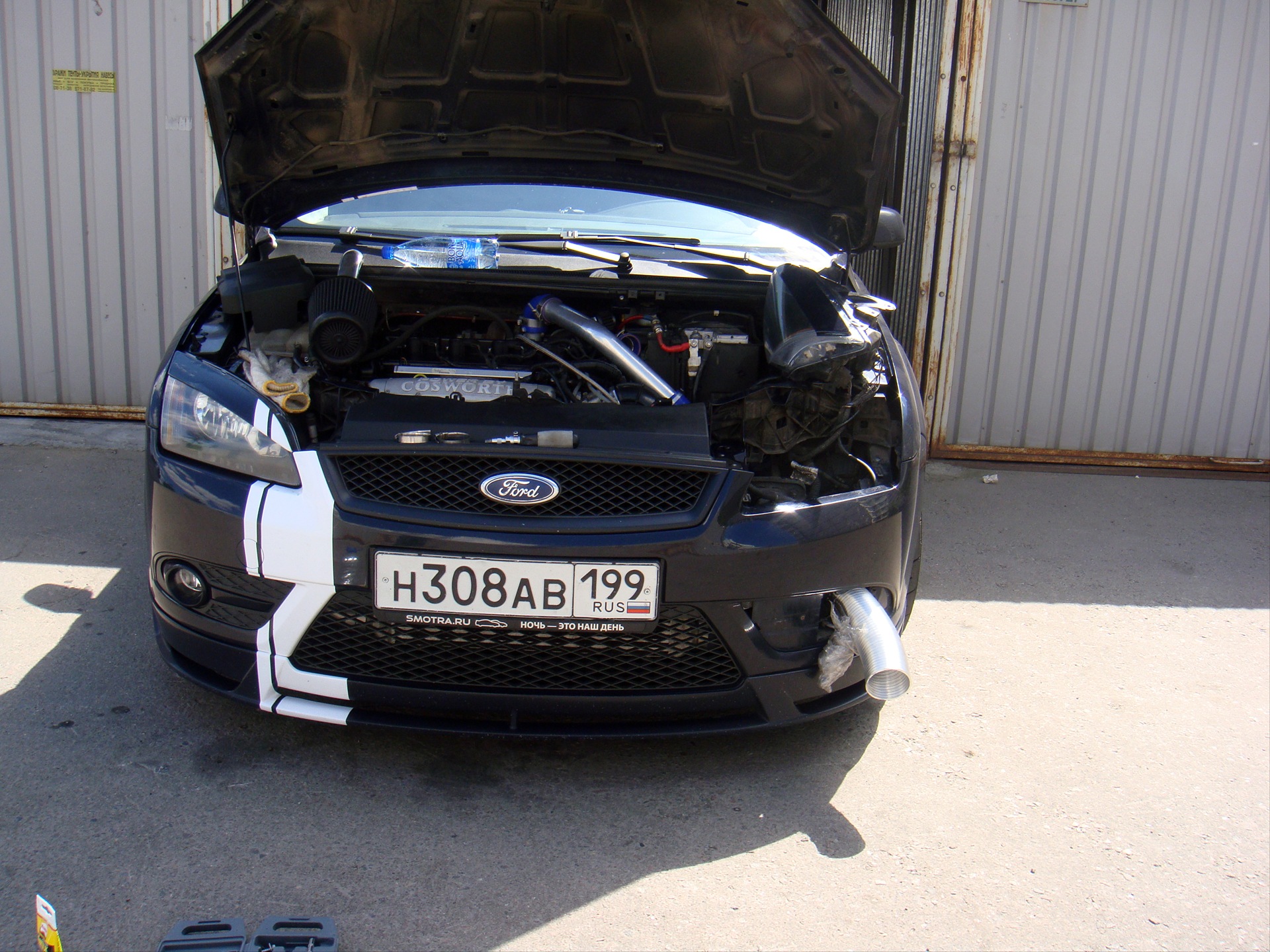 Намудрил! — Ford Focus Hatchback II, 2 л, 2006 года | тюнинг | DRIVE2
