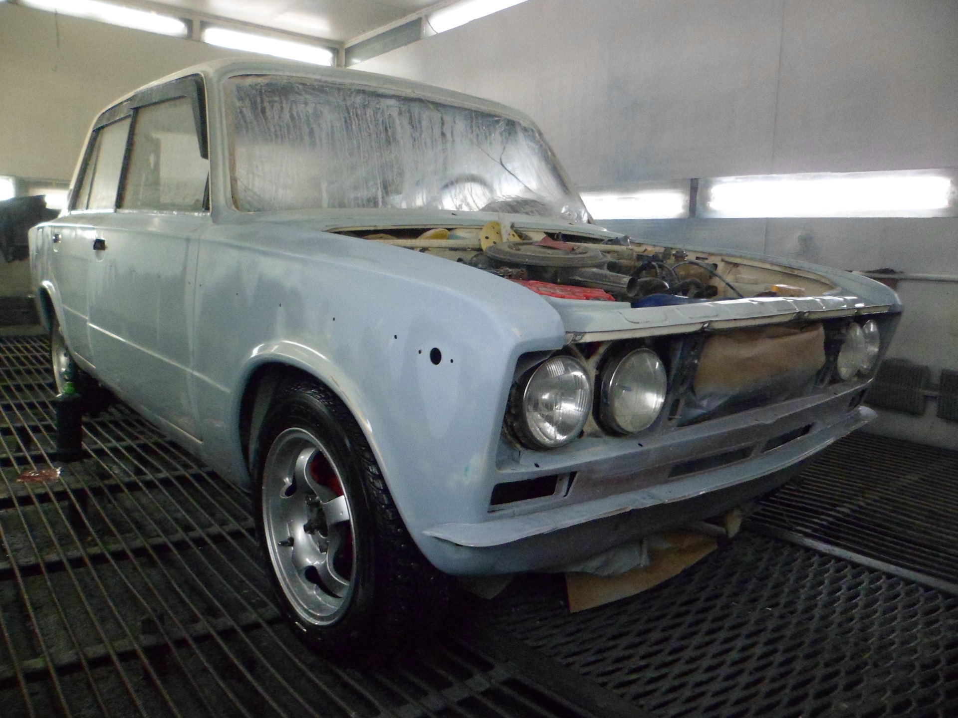 замывание грунта и покраска сафари 215 под лак REFINISH DIAMOND — Lada  21063, 1,6 л, 1990 года | кузовной ремонт | DRIVE2