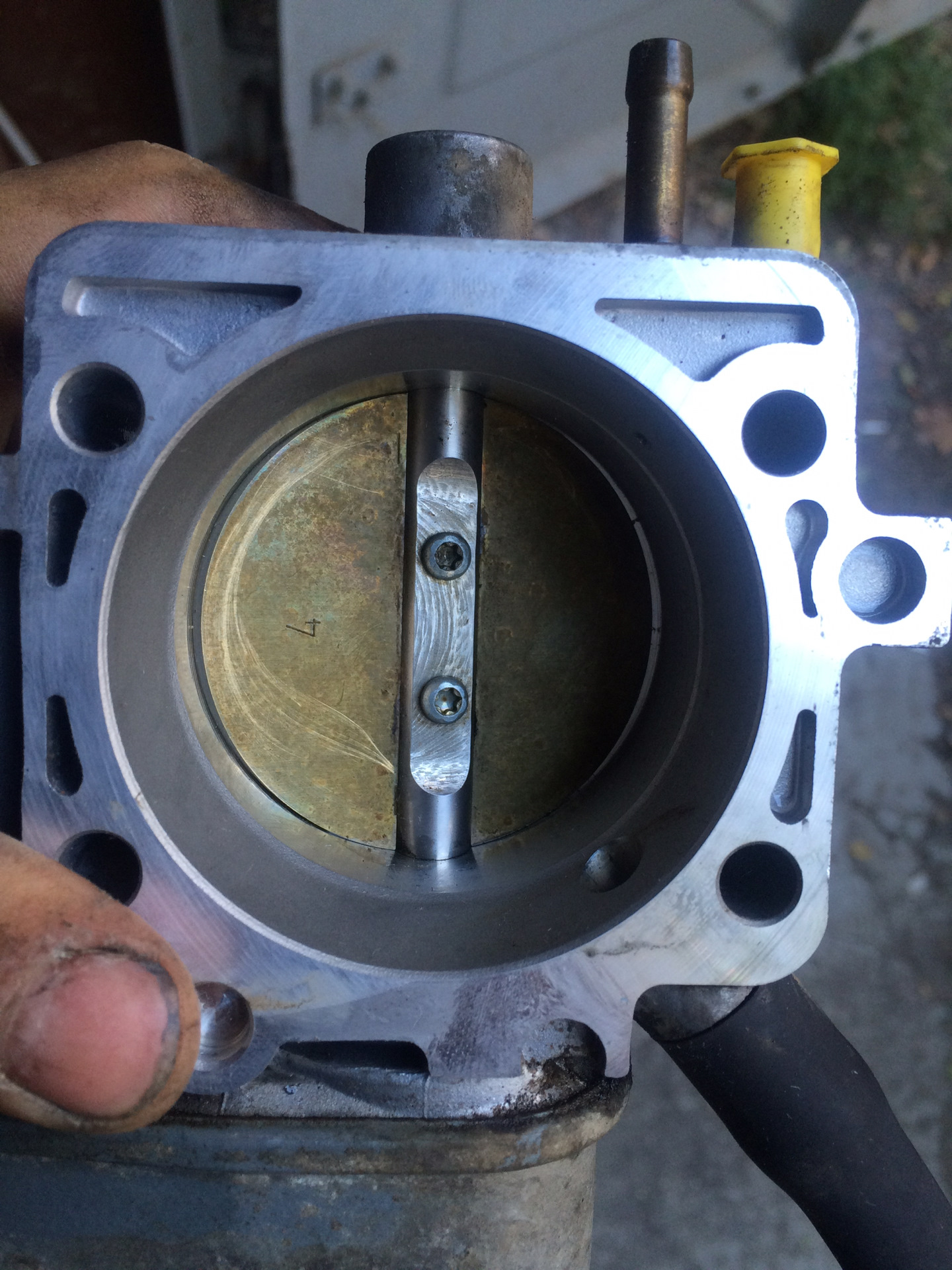 Чиста дроссельной заслонки astra h z18xe — Opel Astra H GTC, 1,8 л ...