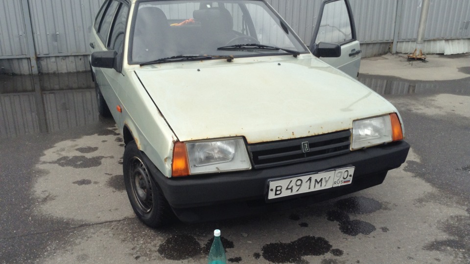 Lada 2109 с пивом потянет