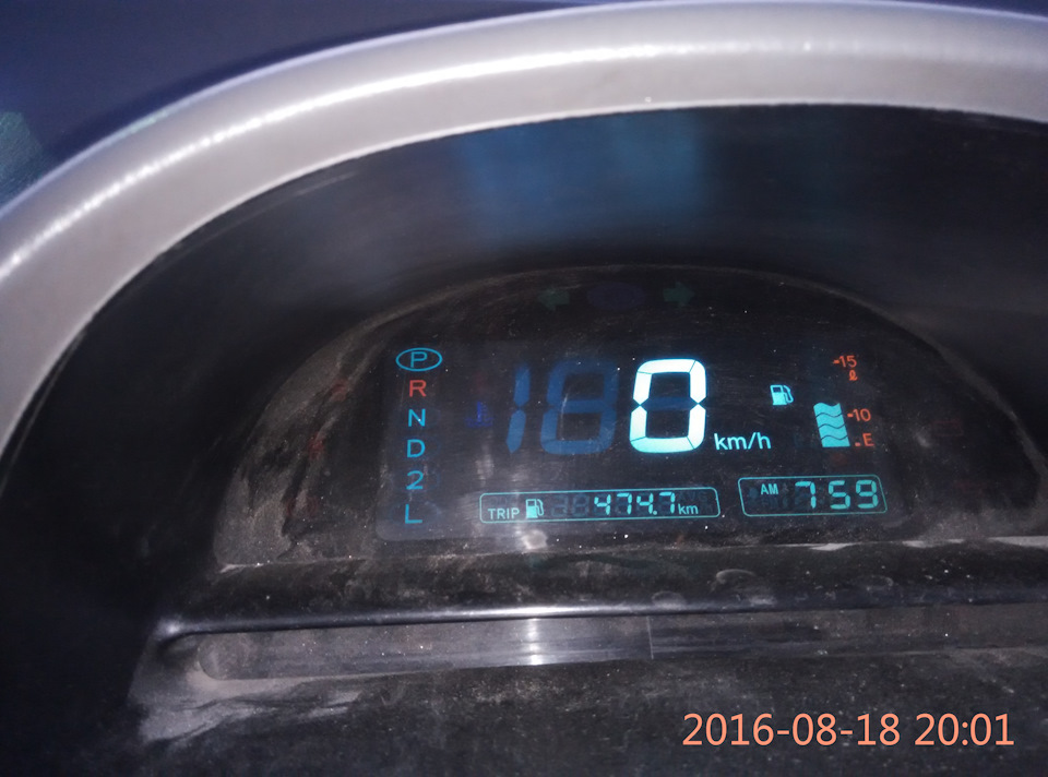 Летний расход — Toyota Corolla Spacio (E110), 1,6 л, 1999 года ...