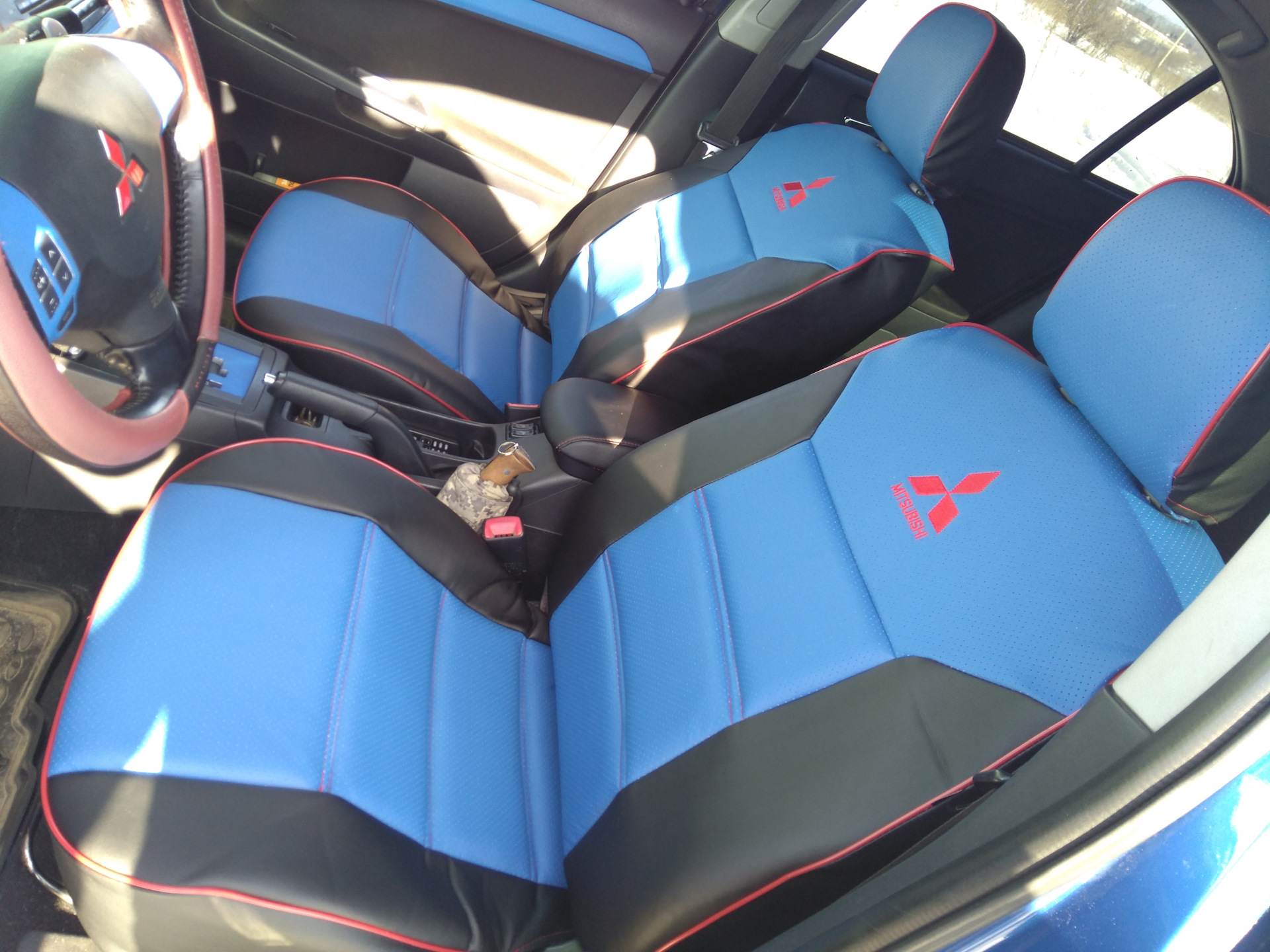 063/ ЧЕХЛЫ в LANCER X SPORTBACK — Mitsubishi Lancer Sportback, 2 л ...