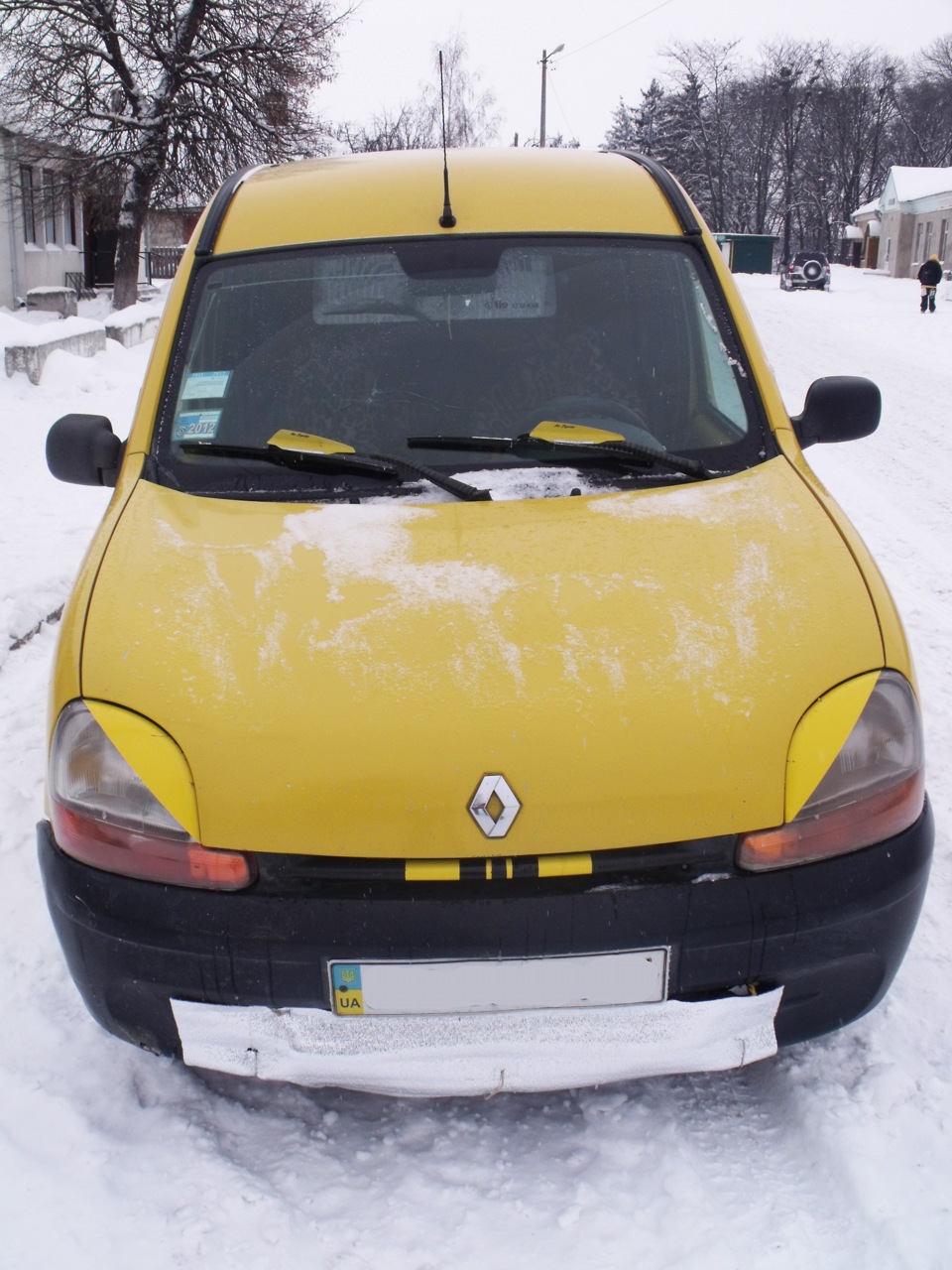 Кенгуру в -30 видели? — Renault Kangoo (1G), 1,9 л, 2002 года | аксессуары  | DRIVE2