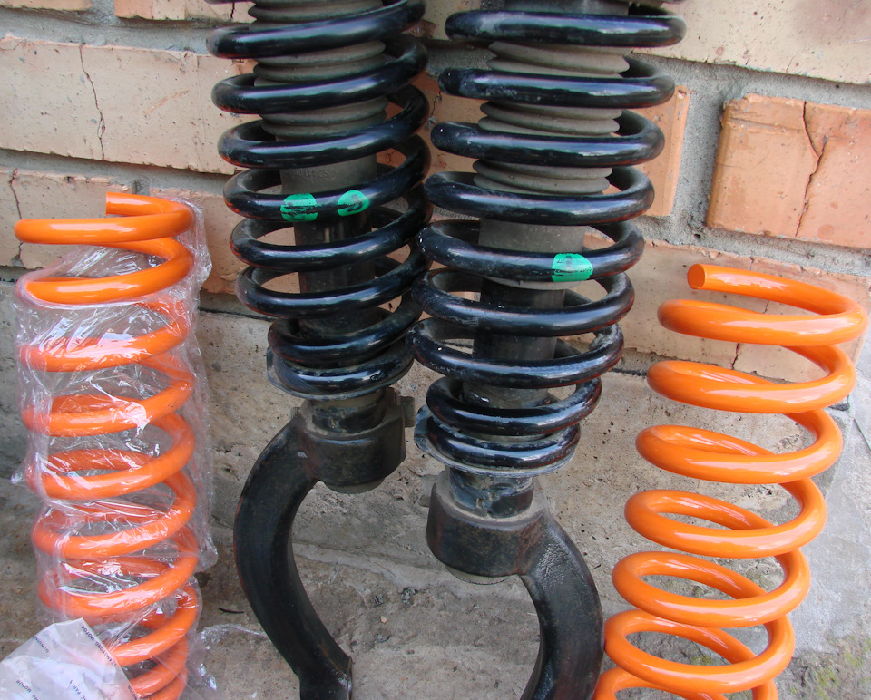 Улучшение передней подвески — SsangYong Rexton (2G), 2,7 л., 2012 года ...