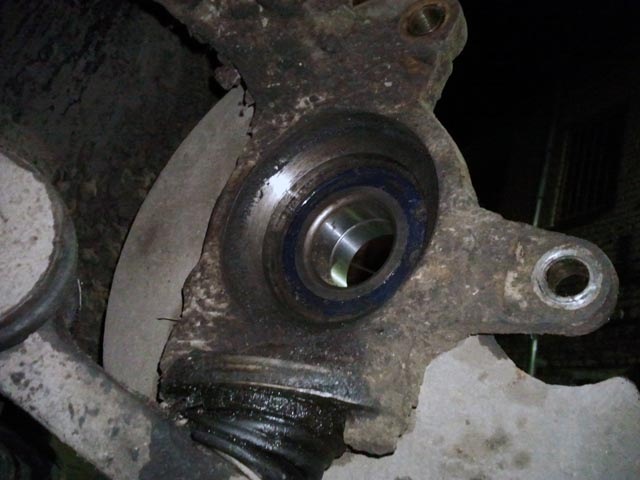 Много мата (или как заменить ступичный без съемника). (часть1) - Москвич 2141, 2