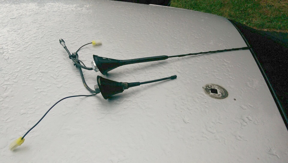 Замена антенны - Nissan Qashqai (1G), 2 л, 2013 года тюнинг DRIVE2