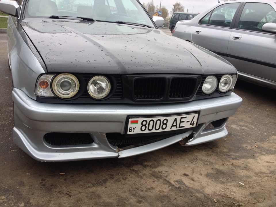 Поломал машинку опять( — BMW 5 series (E34)
