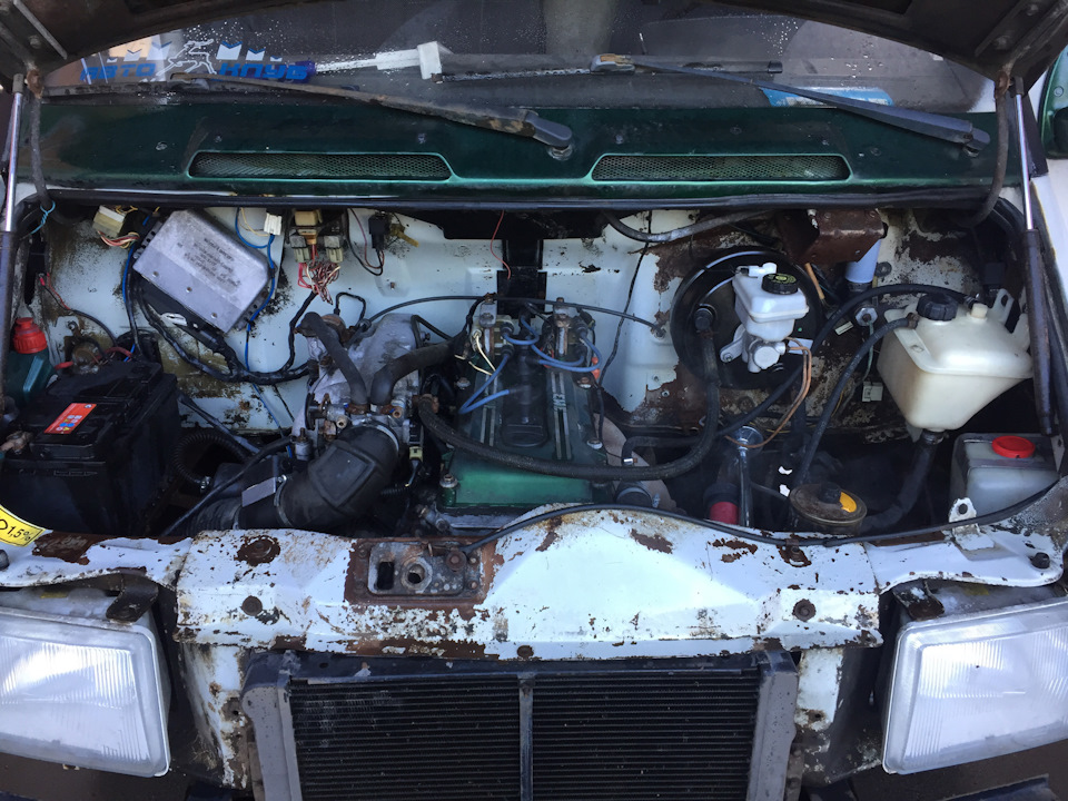 Помыл двигатель!))) — ГАЗ Газель, 4 л, 1996 года | мойка | DRIVE2