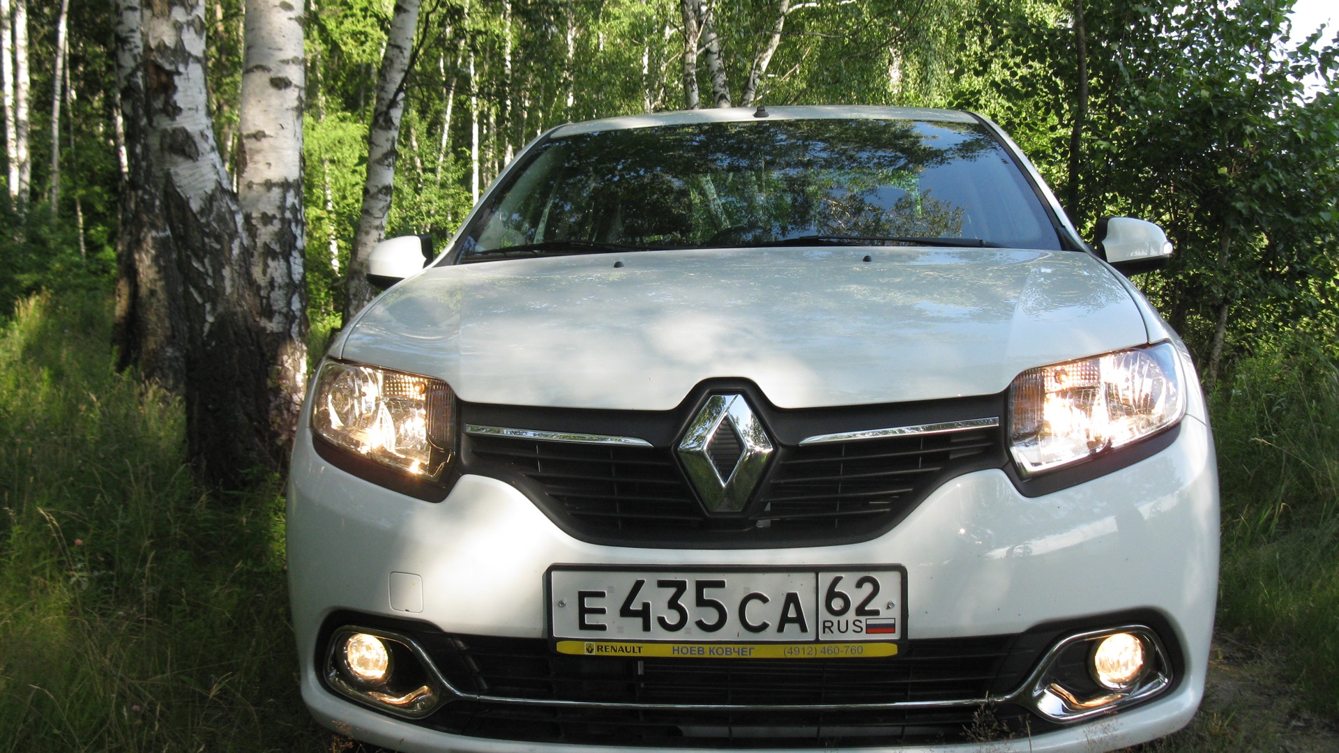 Renault Logan (2G) 1.6 бензиновый 2014 | ♔ Беляшик ♔ на DRIVE2