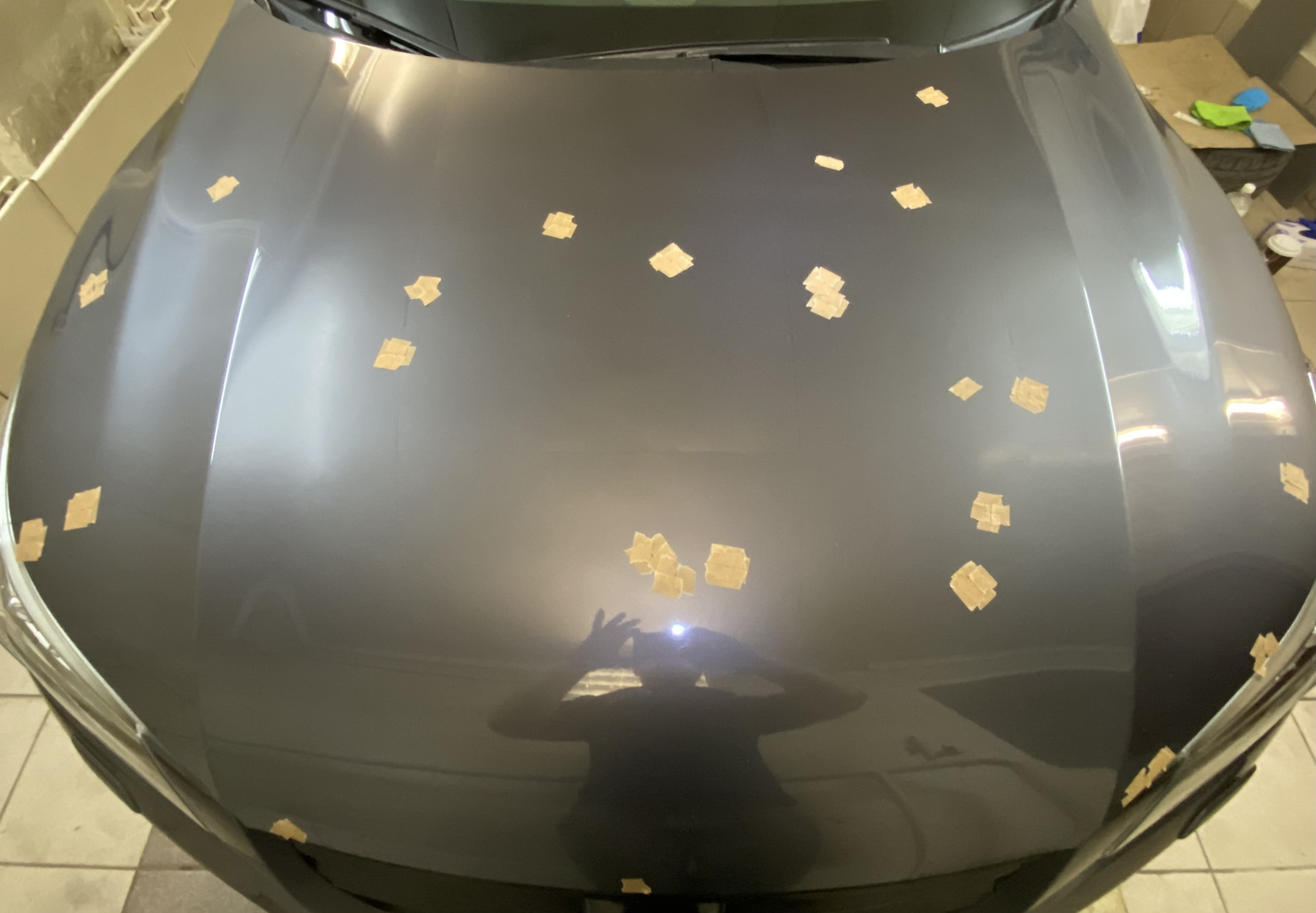 Сколы на капоте — Honda Accord (9G), 2,4 л, 2013 года | кузовной ремонт ...