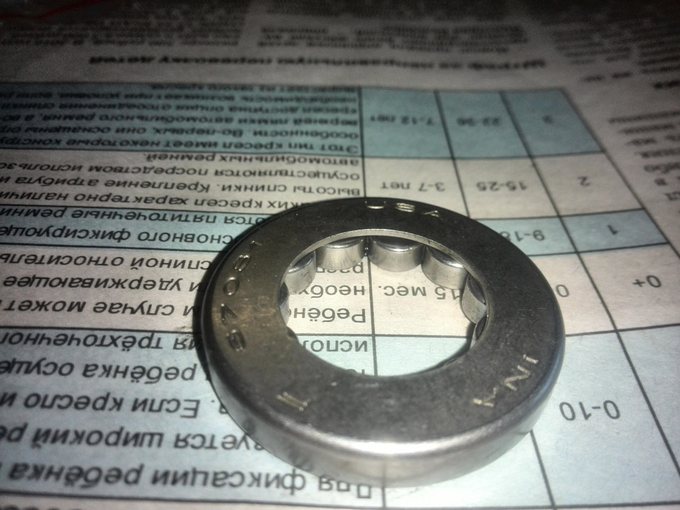 Подшипник из крышки — Opel Antara