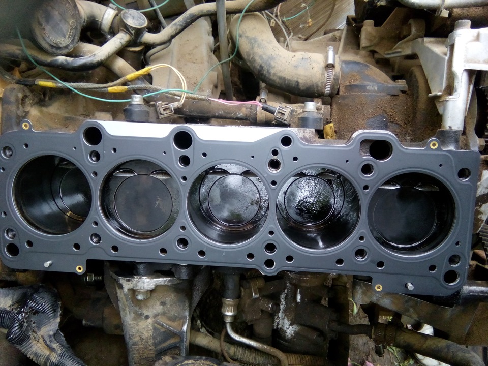 Ремонт ДВС после загиба клапанов — Audi 90 (B2), 2,2 л, 1985 года ...