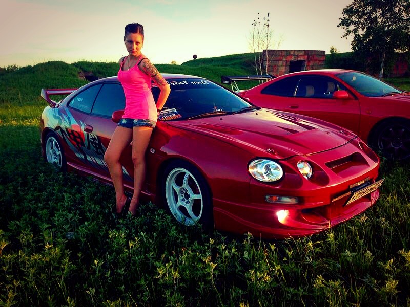 Первый день в новом стиле=) — Toyota Celica (200), 2 л, 1995 года ...
