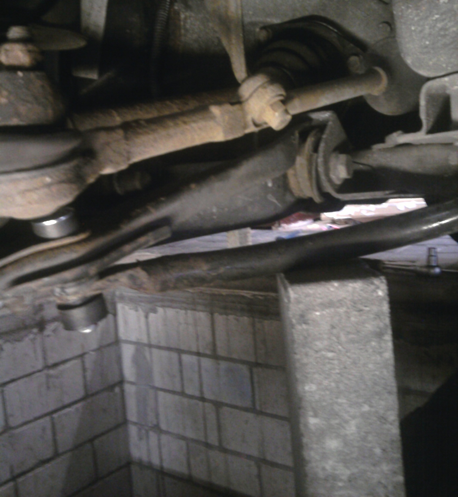 подпорочка стаба кирпичем — Renault Clio II