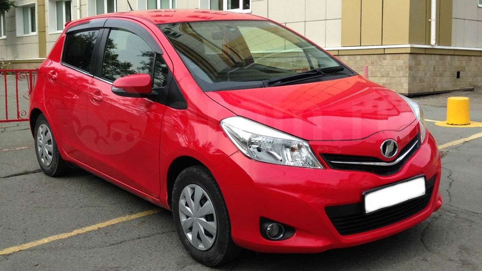 Toyota Vitz (130) 1.3 бензиновый 2012 | на DRIVE2