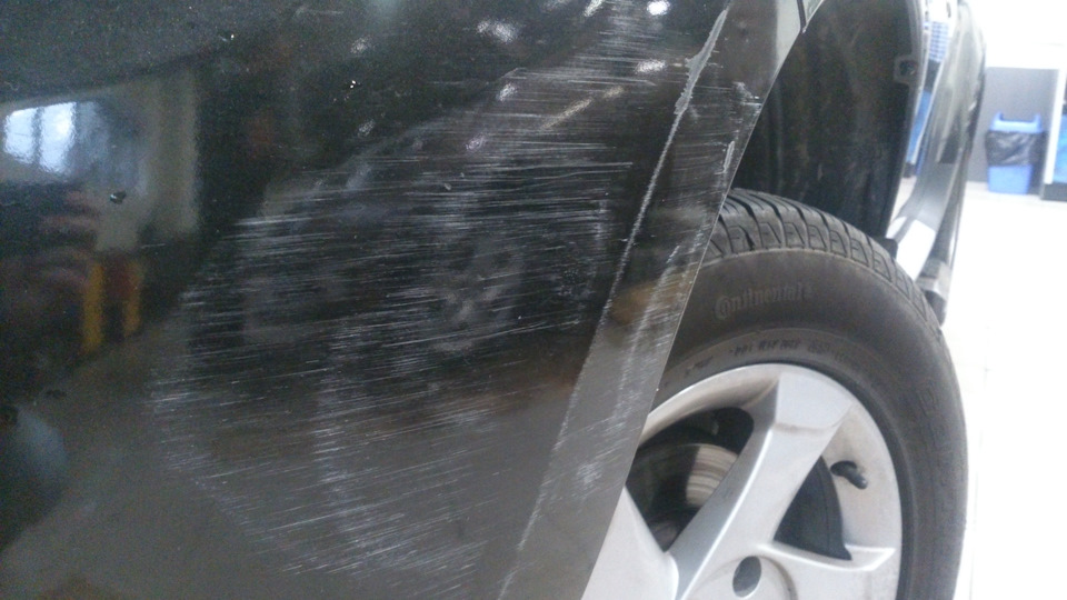 Притерли бампер во дворе — Renault Duster (1G), 2 л, 2016 года | ДТП ...